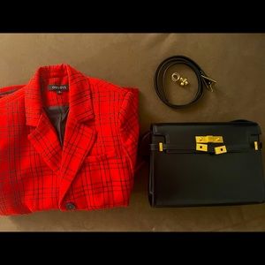 Red Fashion Blazer